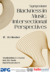 Poster Blackness in Music