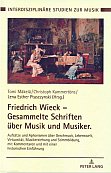 Umschlag Friedrich Wieck - GS